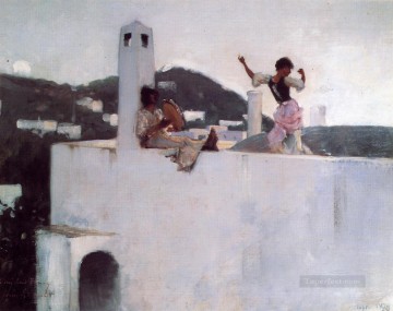 Capri John Singer Sargent Pinturas al óleo